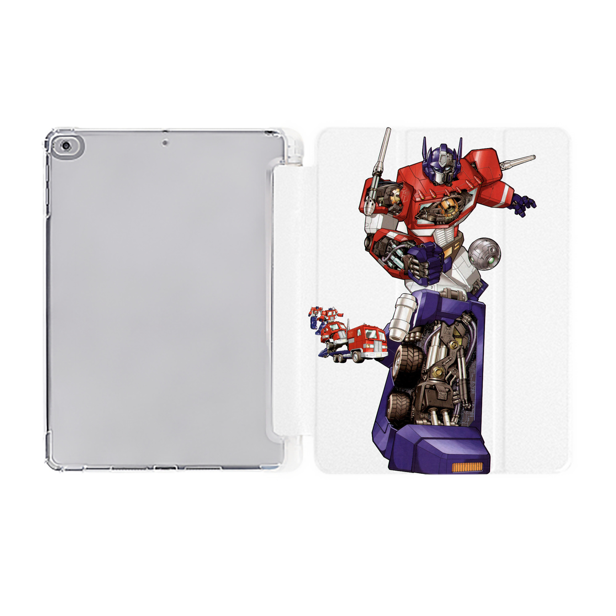 （画像用）  IPad ケース ペン収納付き 三つ折りスタンド PUレザー×シリコン 対応機種9.5/10.5/10.9インチ